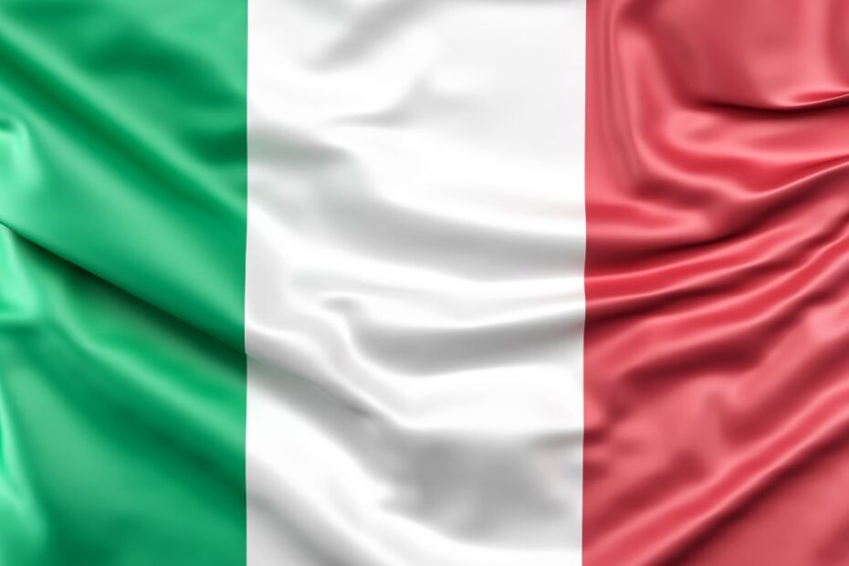 Imagem da bandeira italiana para ilustrar conteúdo sobre oportunidade em cidadania italiana.